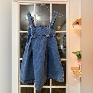 ❌SOLD❌ Mustard Seed Blue Denim Mini Dress